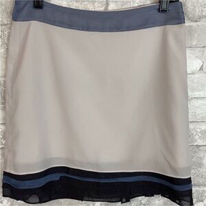 Chatelaine Chiffon Layered Hem Skirt